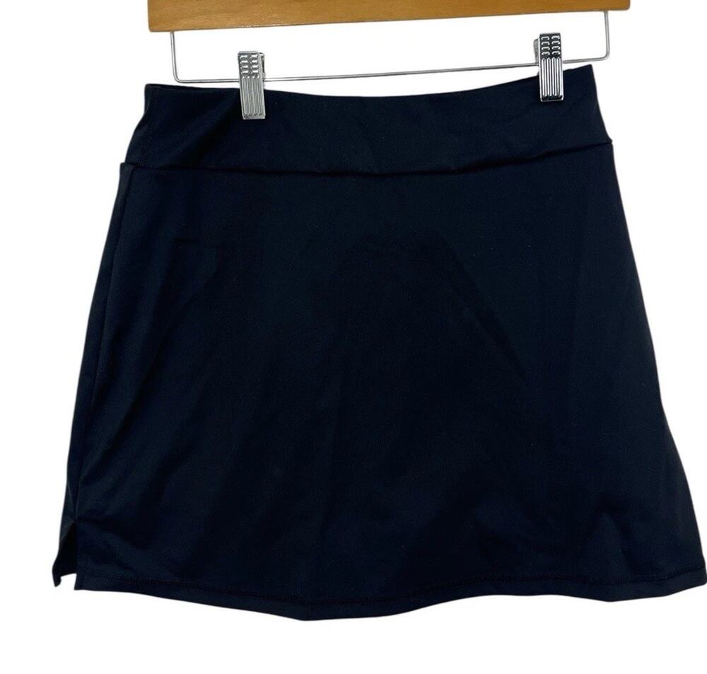 Lou Keith Women’s Skirt Skort Shorts Medium Tennis Golf Black Activewear